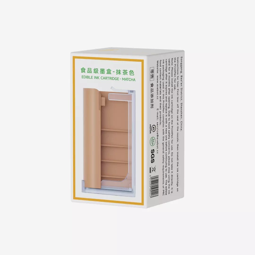 LLRH SHOP - LLRH PrintPen - coffee printer - Edible Ink Cartridge